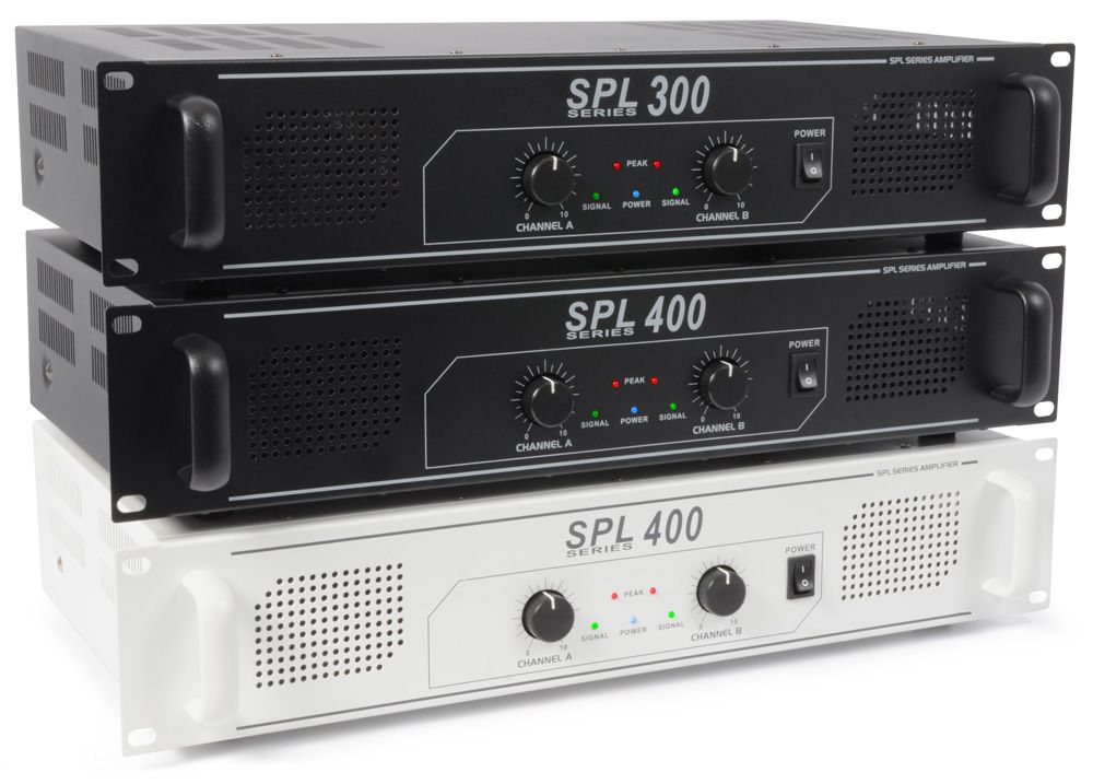SPL 300 Amplifier 2x 150W Black