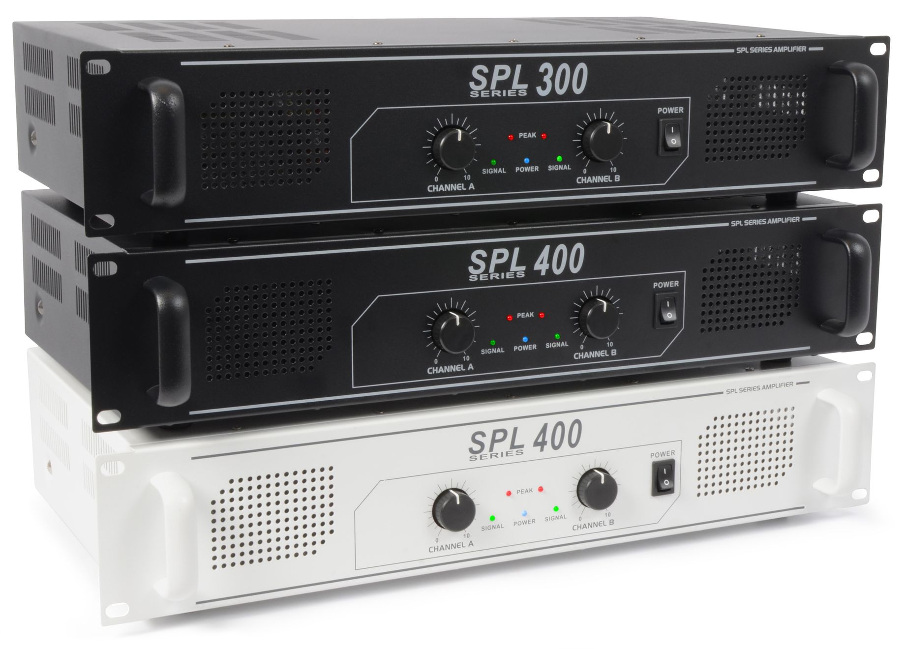 SPL 400 Amplifier 2x 200W Black