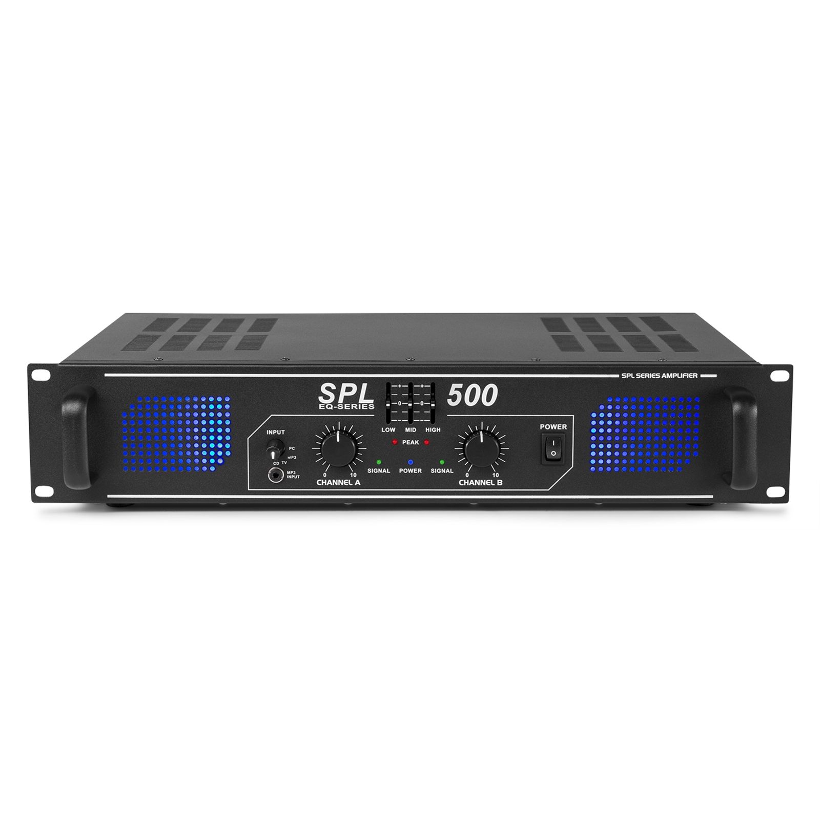 SPL 500 Amplifier 2x 250W EQ