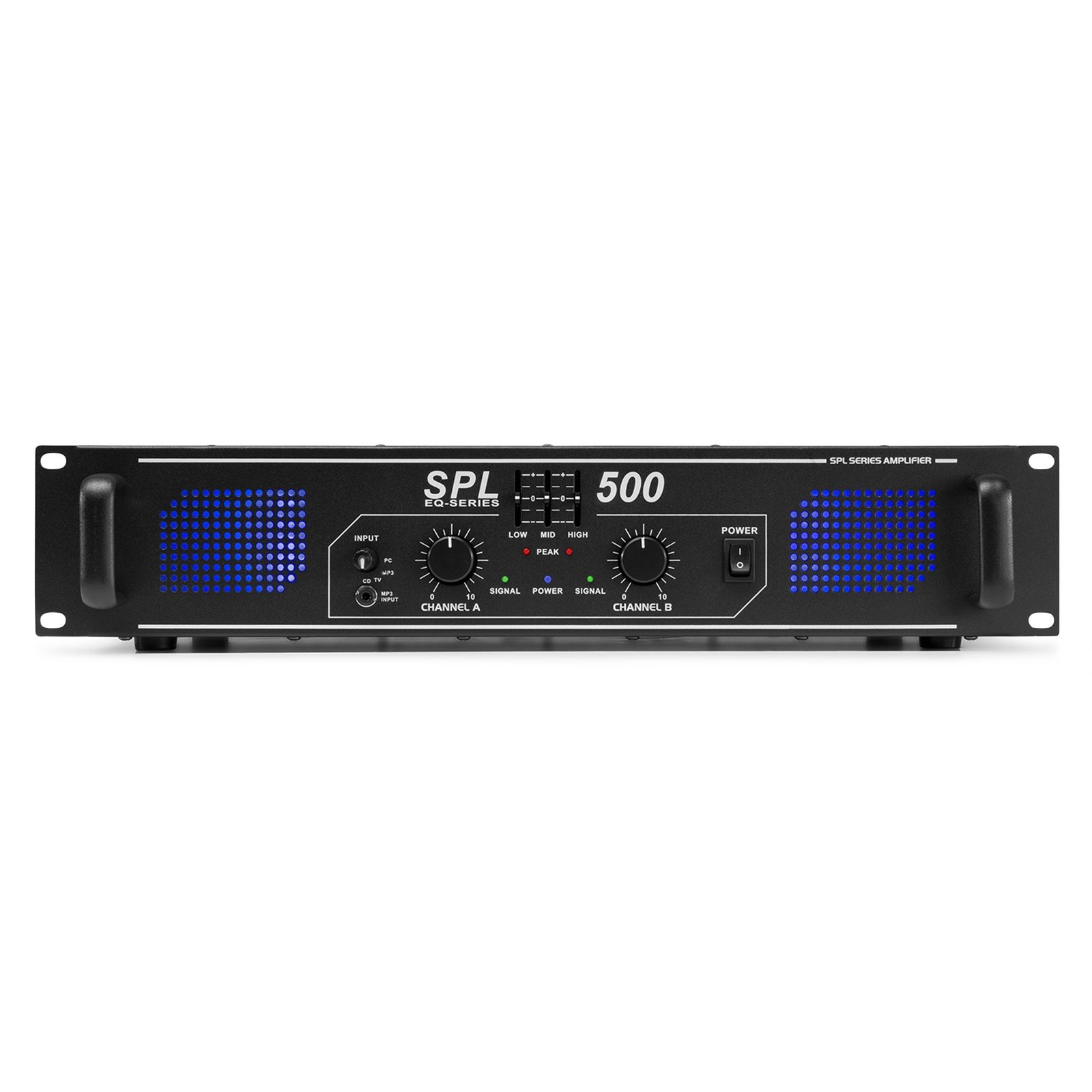 SPL 500 Amplifier 2x 250W EQ