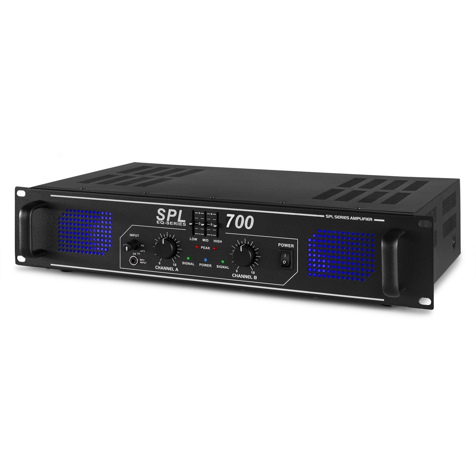 SPL 700 Amplifier 2x 350W EQ