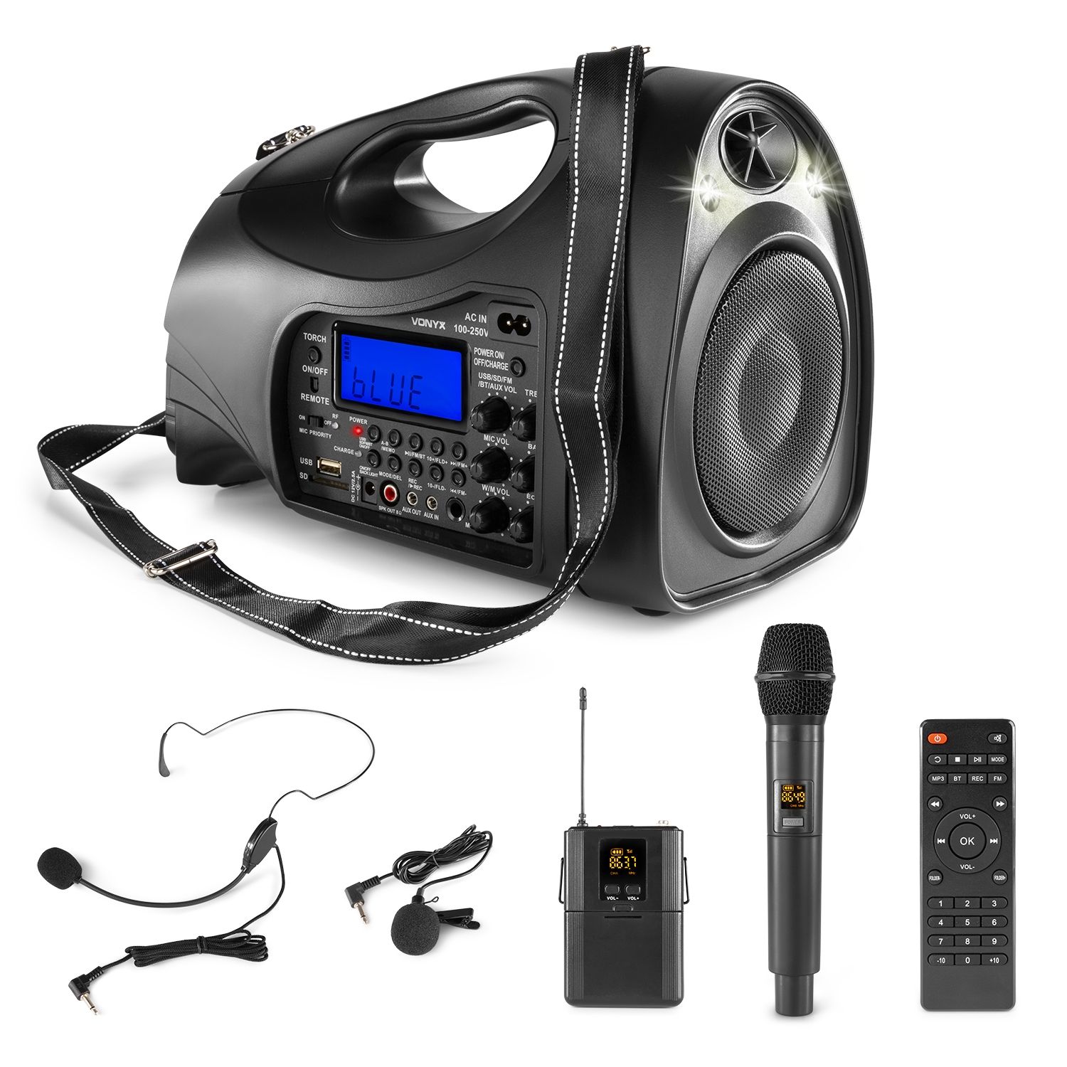 ST016 Personal PA Wireless System UHF Combi