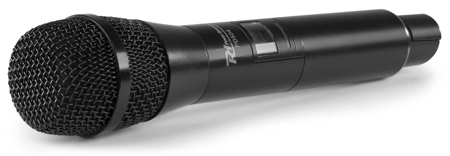 PD504H 4x 50-Channel UHF Wireless Microphone Set with 4 handheld microphones