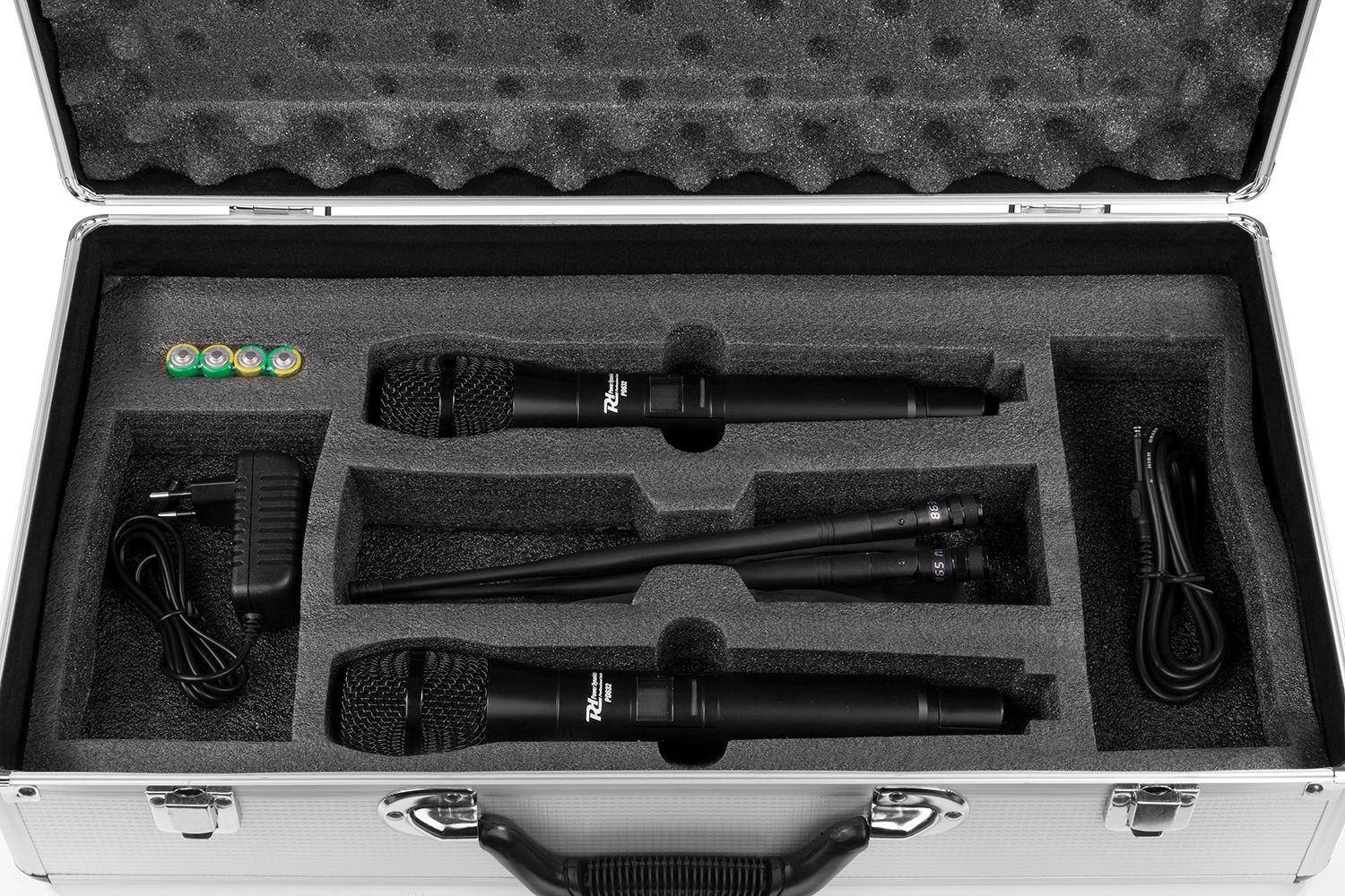 PD632H 2x 20-Channel Digital UHF Wireless Microphone System with 2 microphones