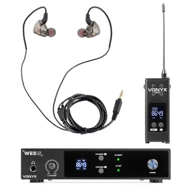 WES15 Single Channel In Ear System UHF