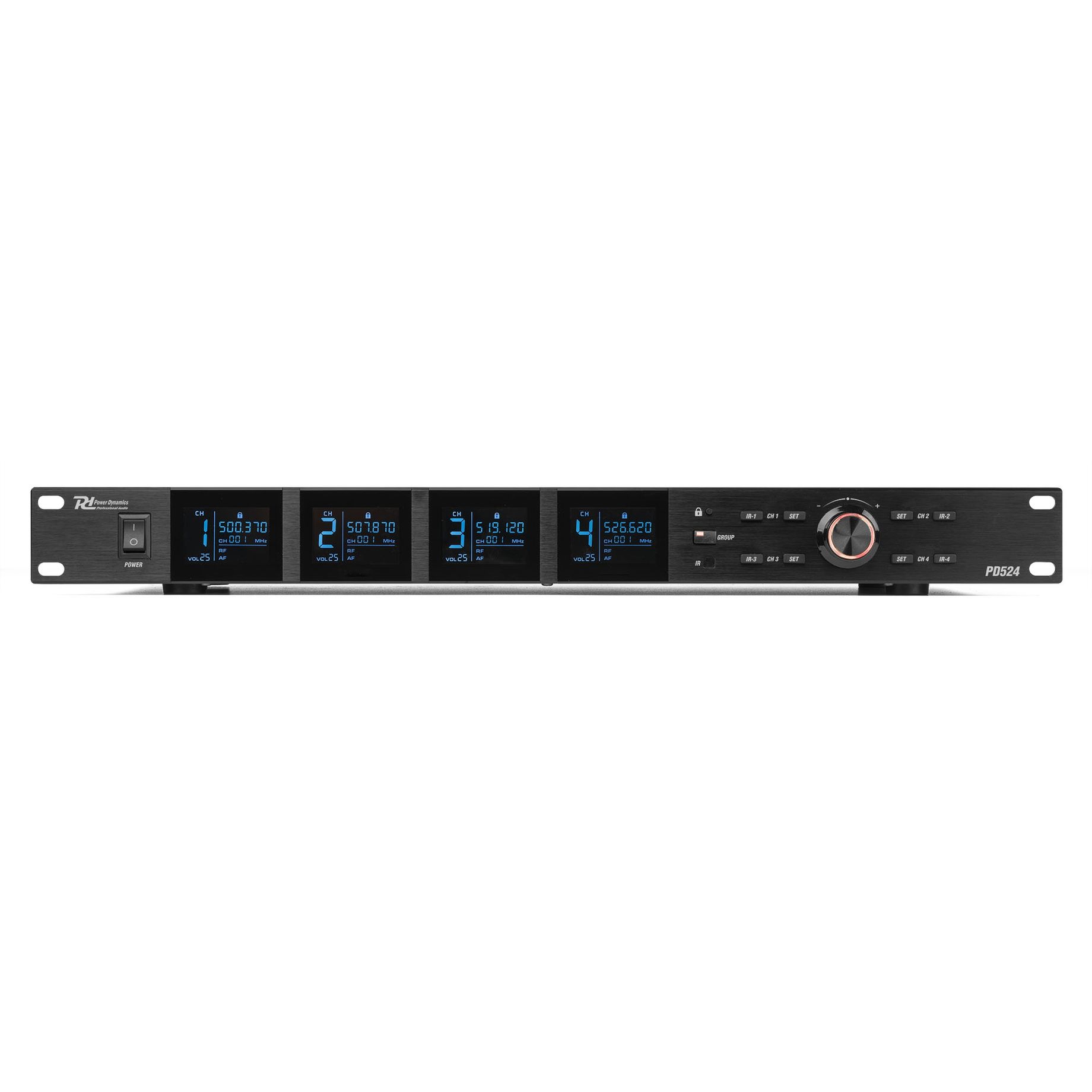 PD524B UHF Wireless Microphone Set with 4 bodypack microphones