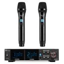 PD522 UHF Wireless Microphone Set with 2 handheld microphones