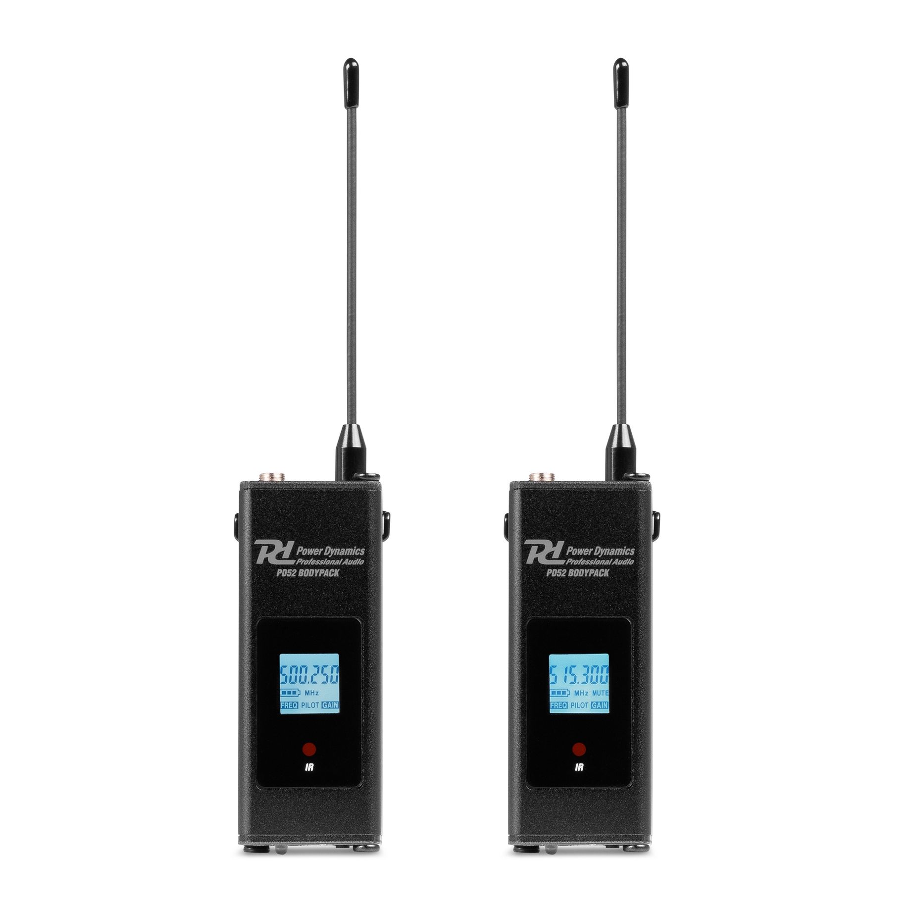 PD522B UHF Wireless Microphone Set with 2 bodypack microphones