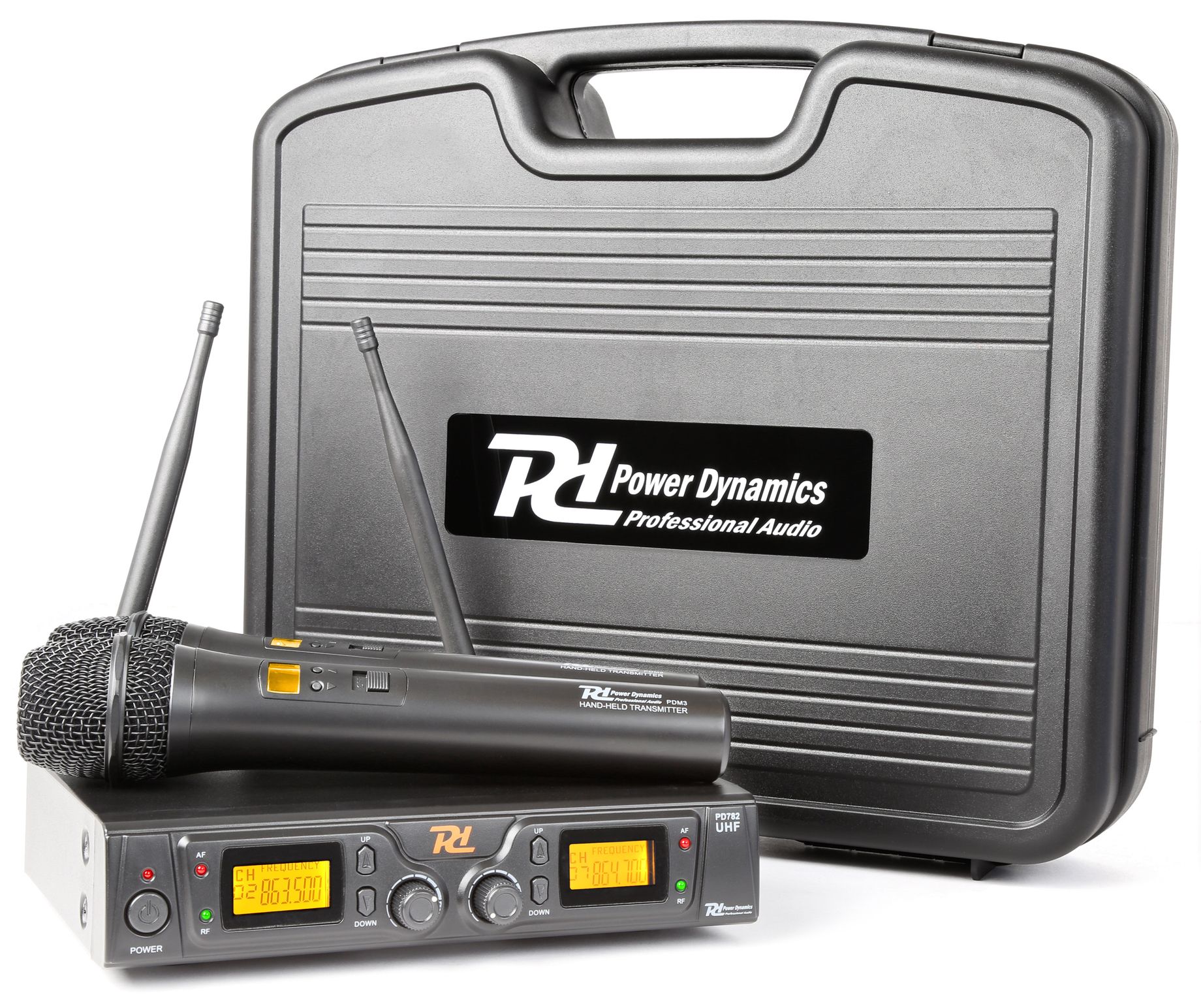 PD782 2x 8-Channel UHF Wireless Microphone System with Microphones