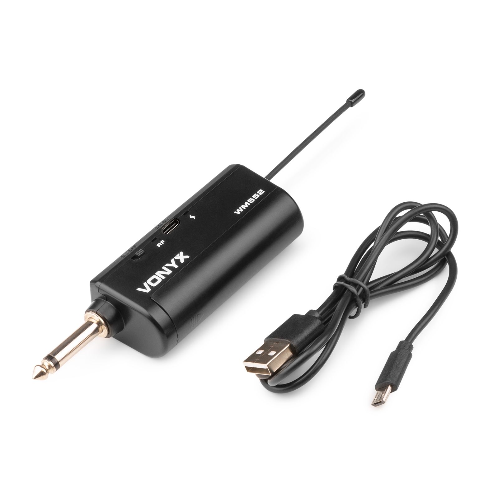 WM552B Dual Wireless Bodypack Microphone Plug-and-Play Set UHF