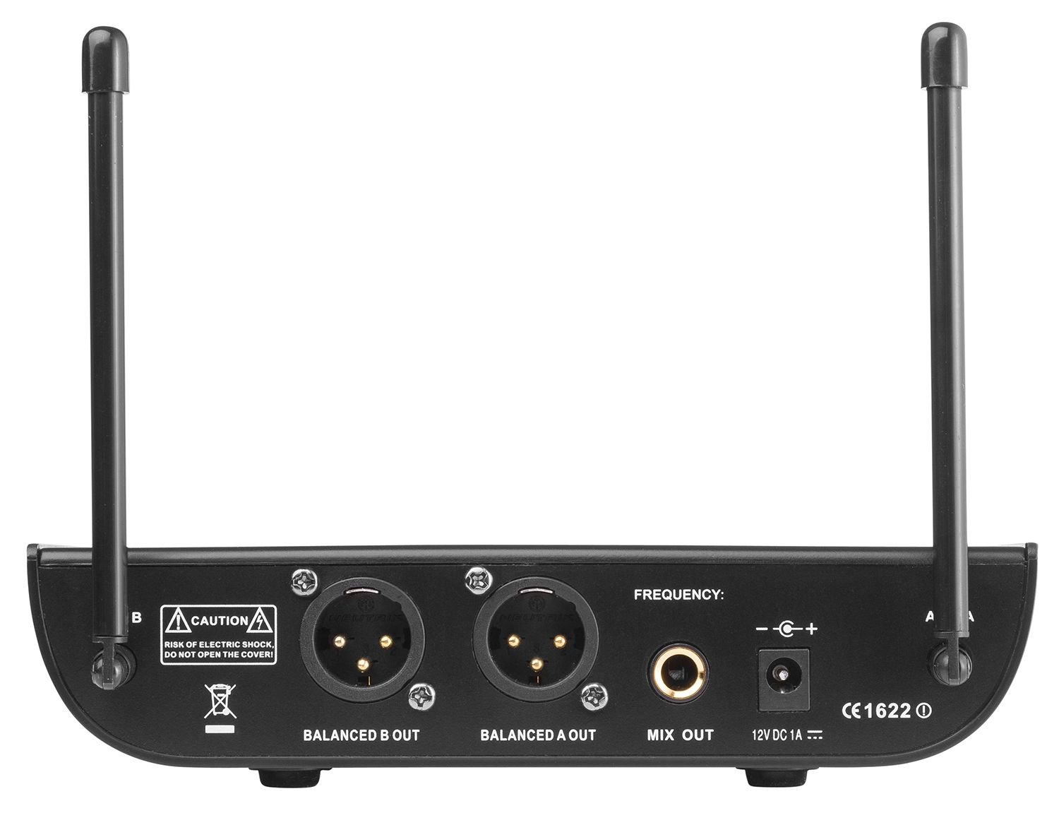 WM82 Digital UHF 2-Channel Wireless Microphone Set with 2 Handhelds