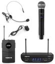 WM82C Digital UHF 2-Channel Wireless Microphone Set with handheld & bodypack