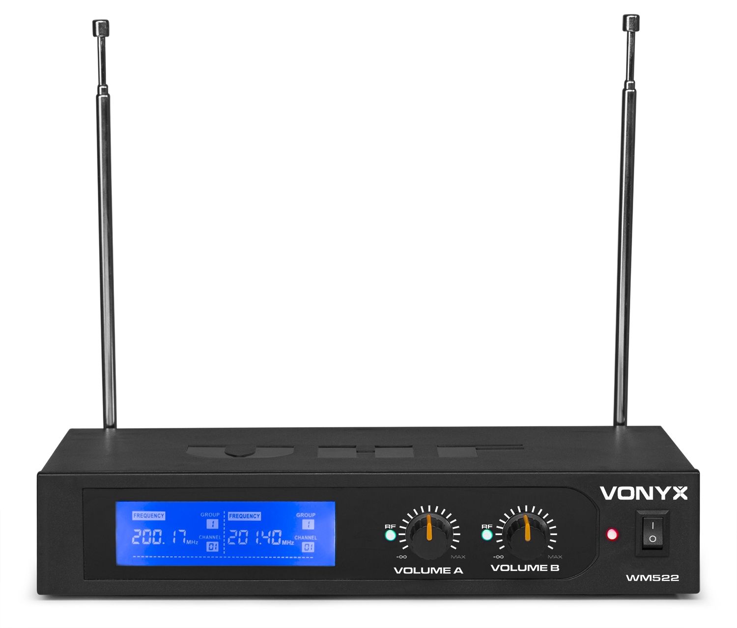 WM522 VHF 2-Channel Microphone Set with 2 Handhelds