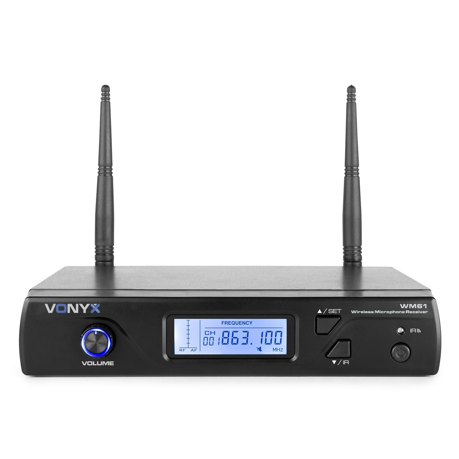 WM61 Wireless Microphone UHF 16Ch with 1 Handheld Microphone
