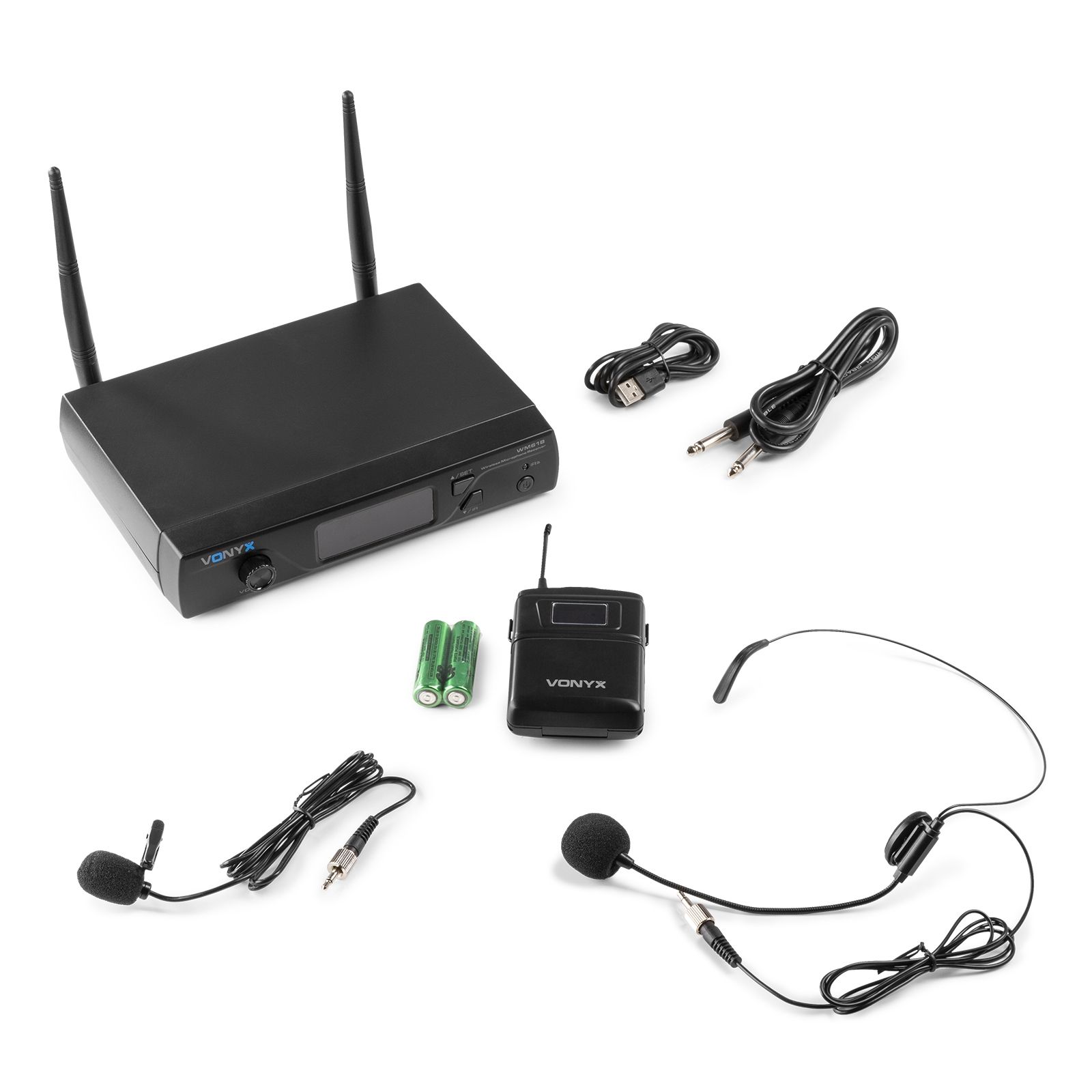 WM61B Wireless Microphone UHF 16Ch with 1 Bodypack