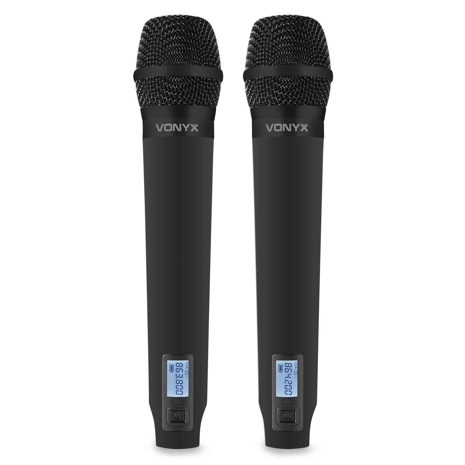WM62 Wireless Microphone UHF 16Ch with 2 Handheld Microphones