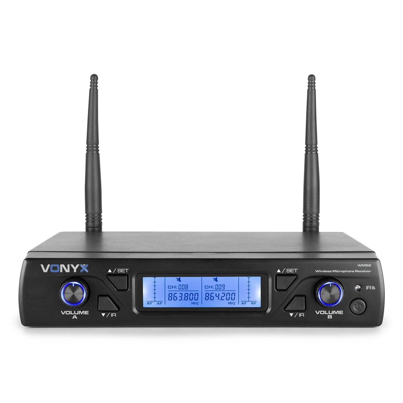 WM62B Wireless Microphone UHF 16Ch with 2 Bodypacks
