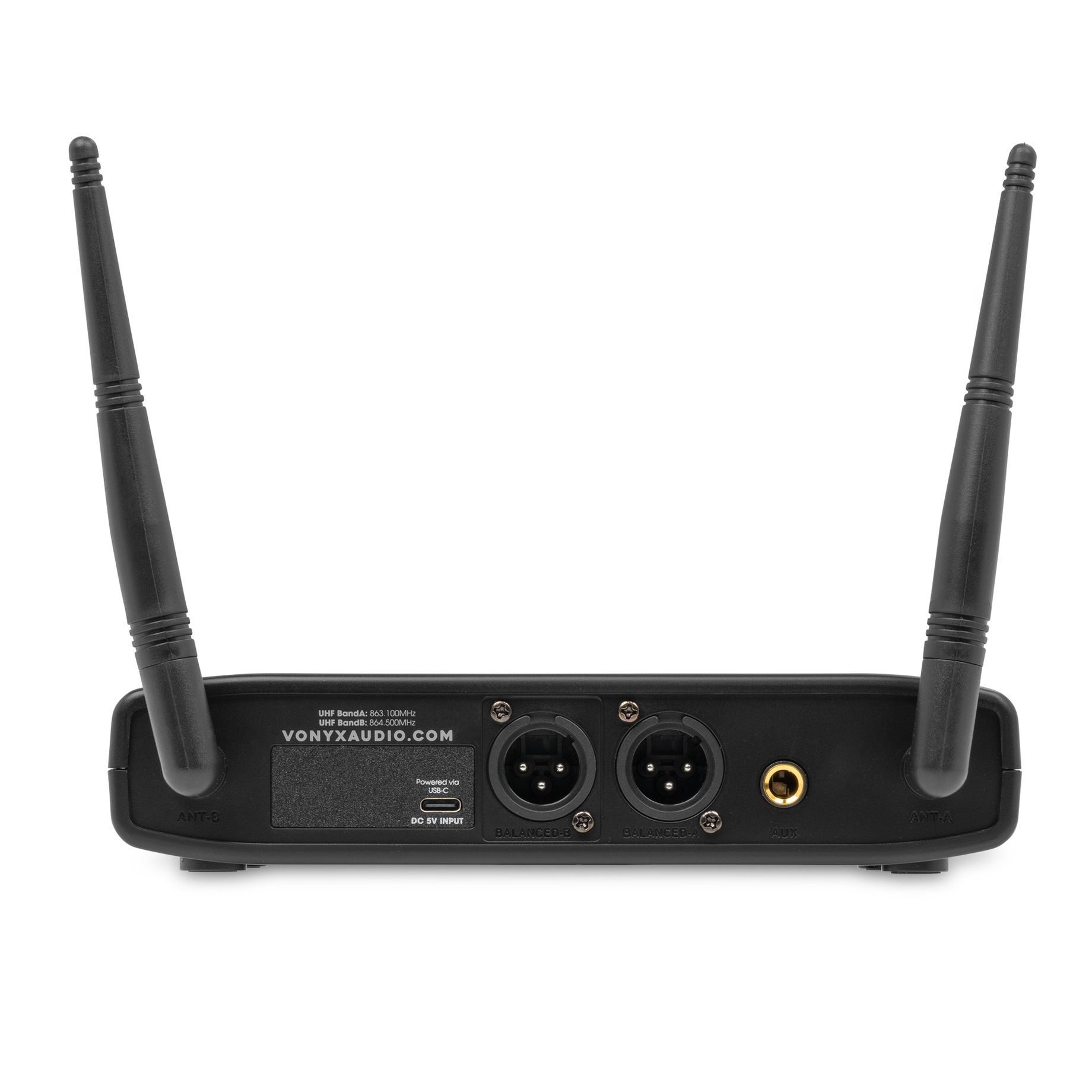 WM42HB Wireless Microphone System UHF with 1x Handheld and 1x Bodypack