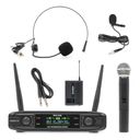 WM42HB Wireless Microphone System UHF with 1x Handheld and 1x Bodypack