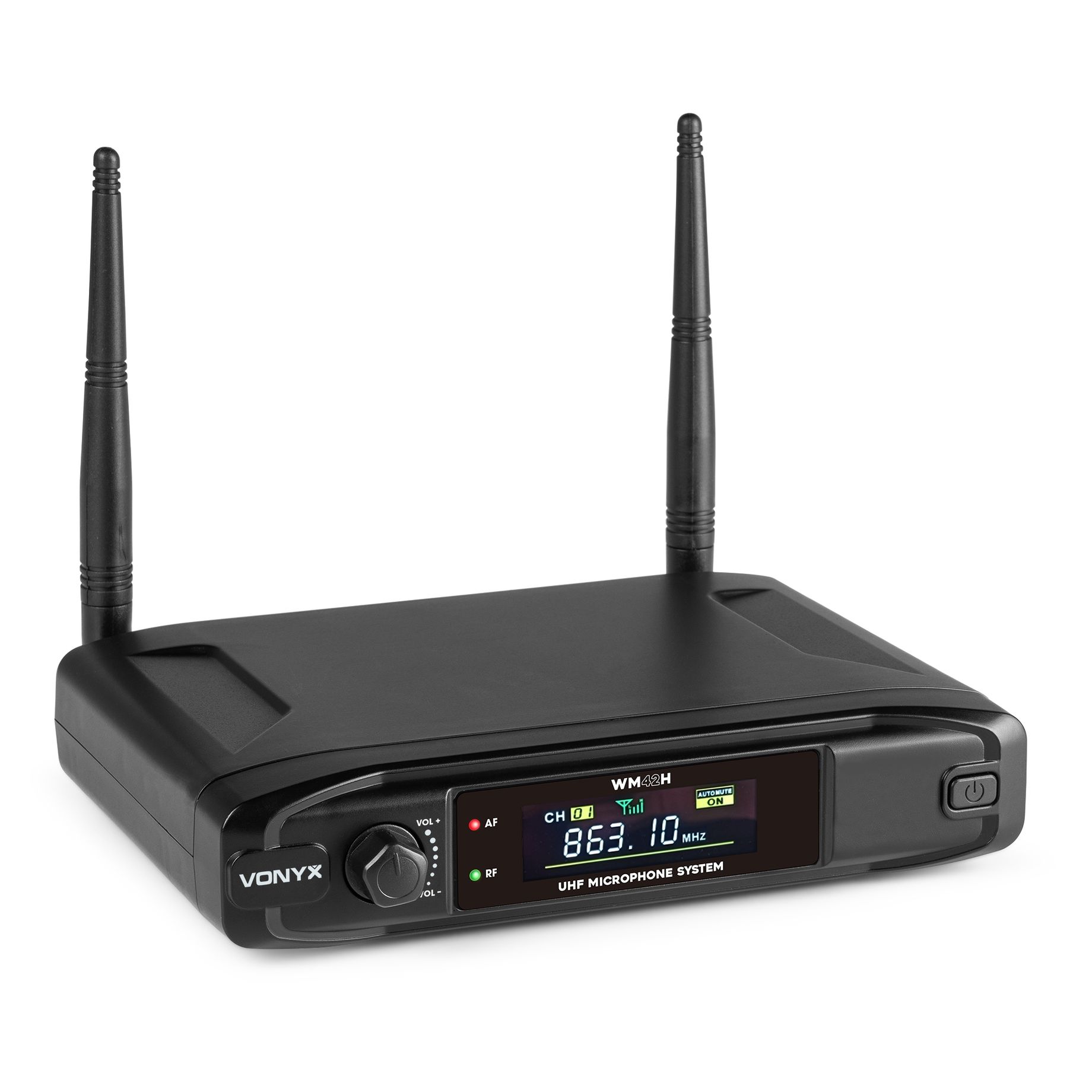 WM42H Wireless Microphone UHF with 1x Handheld Microphone