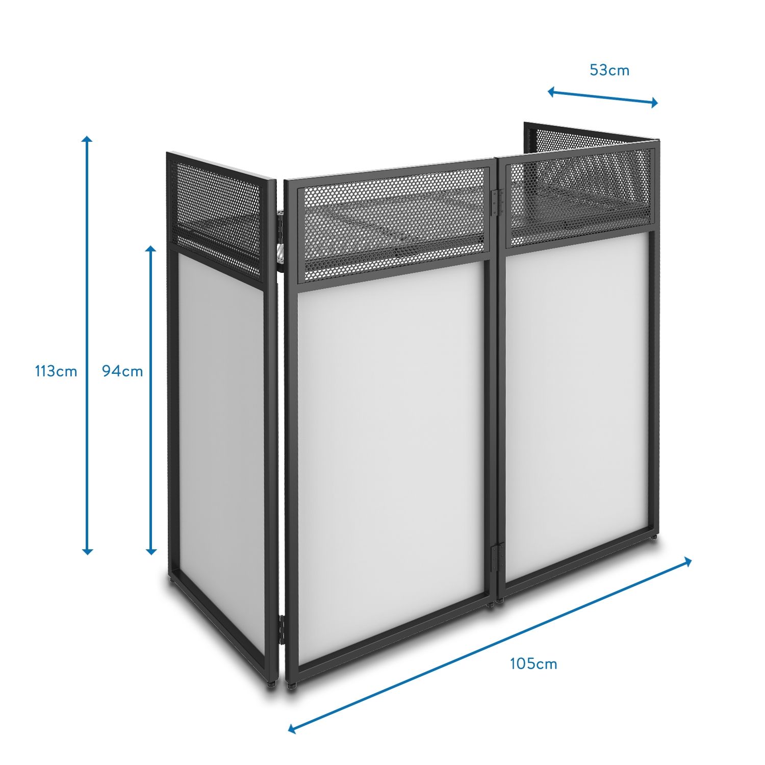 DB4 Foldable DJ-Booth System Pro Compact