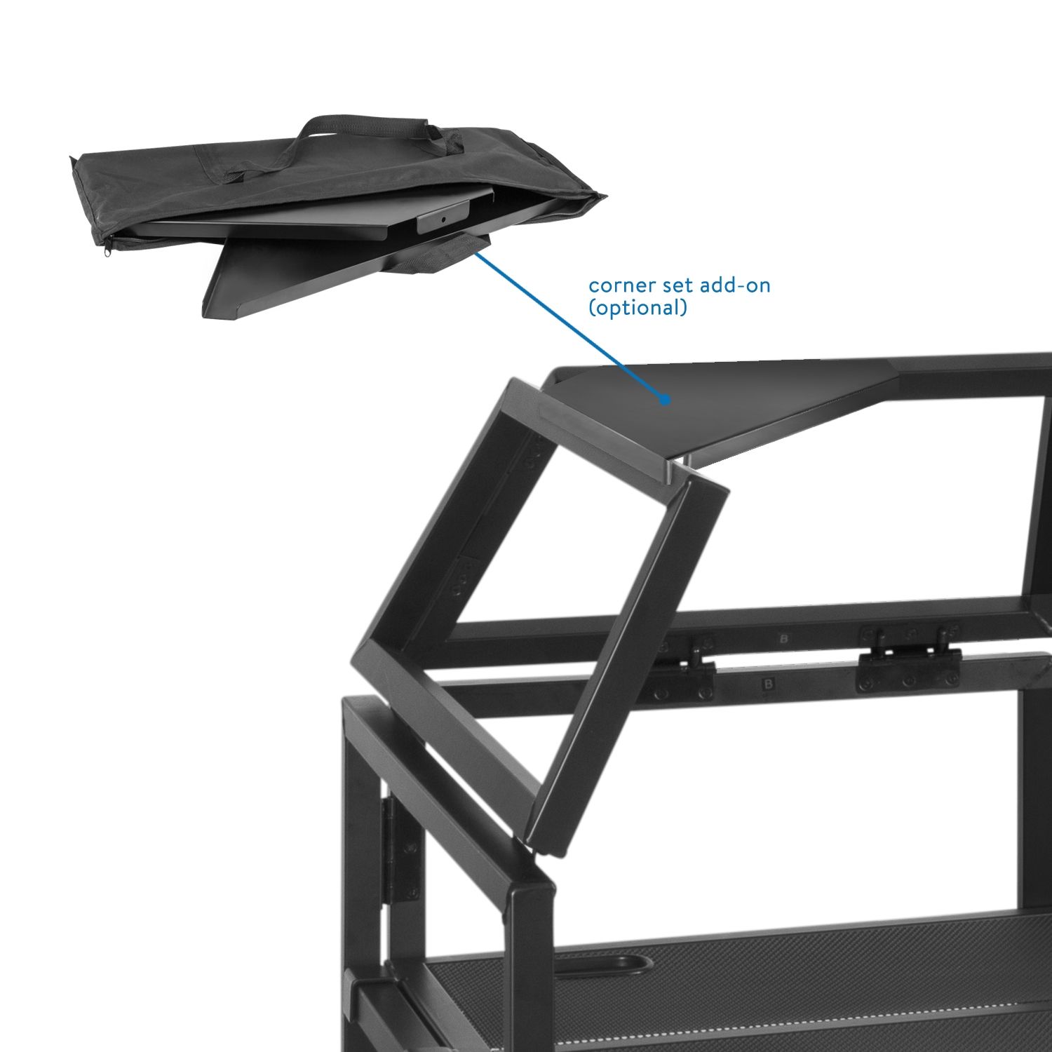 DB5 Foldable DJ-Booth System Pro Large 2.0m