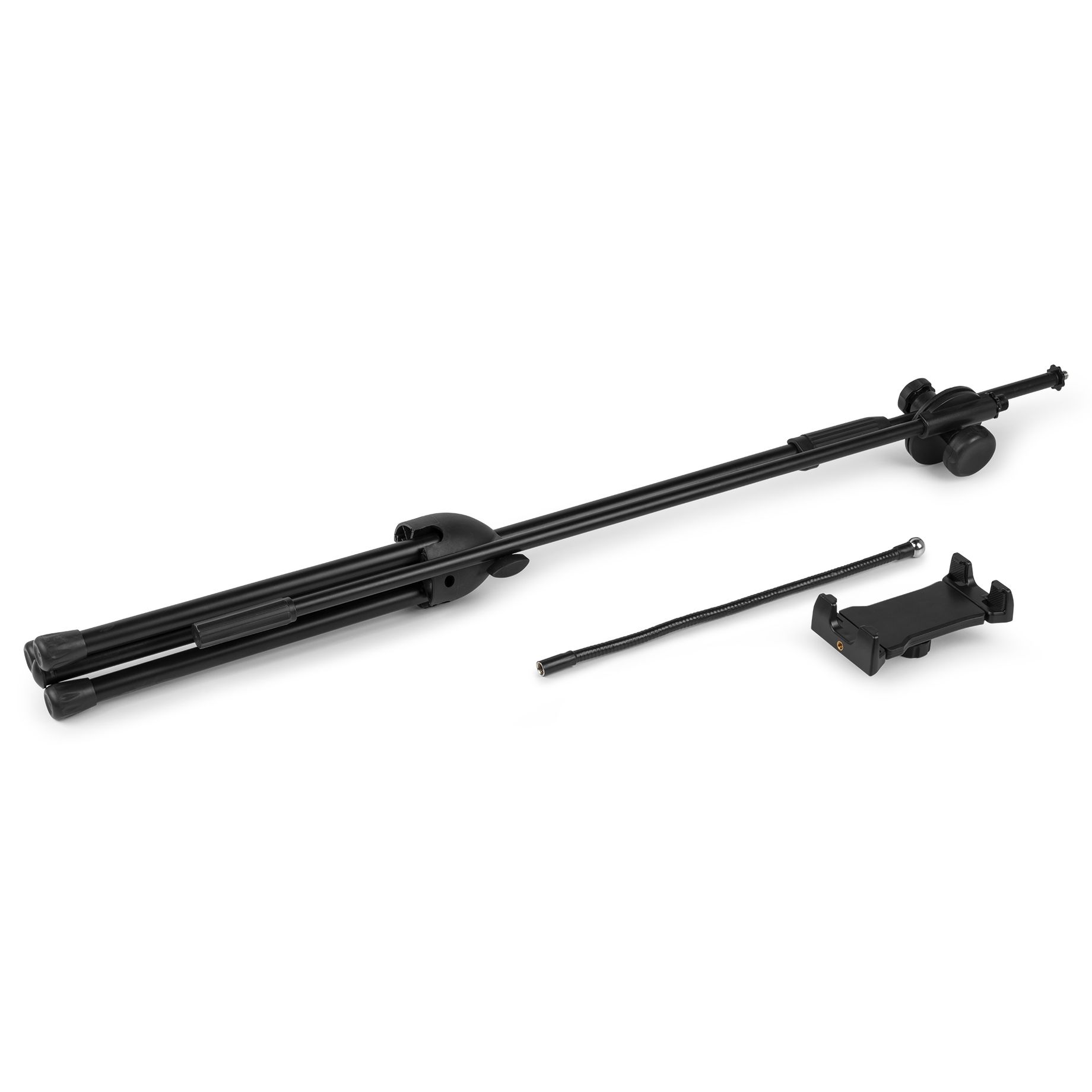 MS10TH Foldable Microphone stand with boom & tablet holder