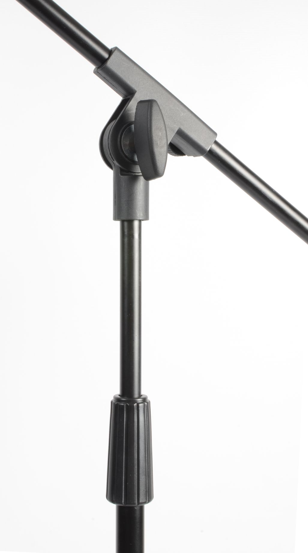 MS10 Microphone Stand + Boom Black
