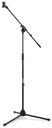 MS10 Microphone Stand + Boom Black