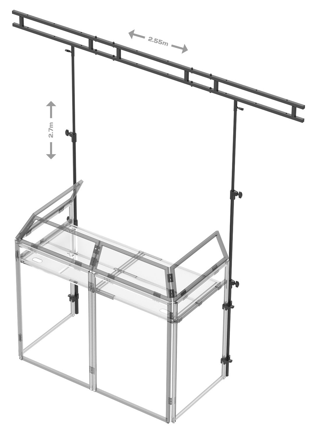 DB3L Light Bridge for DB3 DJ table