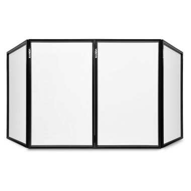 DB2 Foldable DJ Screen 120 x 70 White (4 Panels)