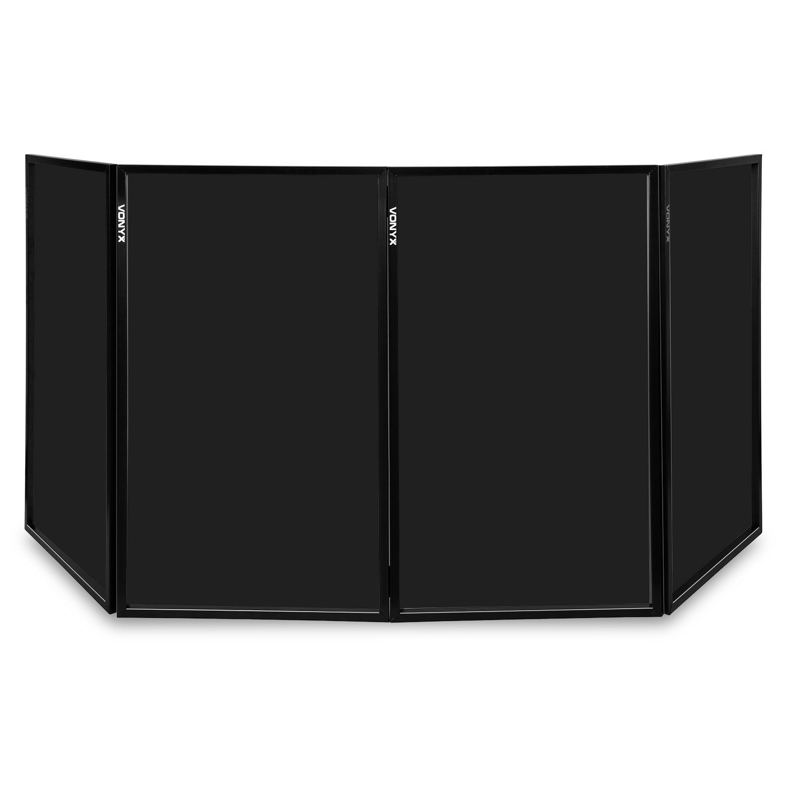 DB2B Foldable DJ Screen 120 x 70 Black (4 Panels)