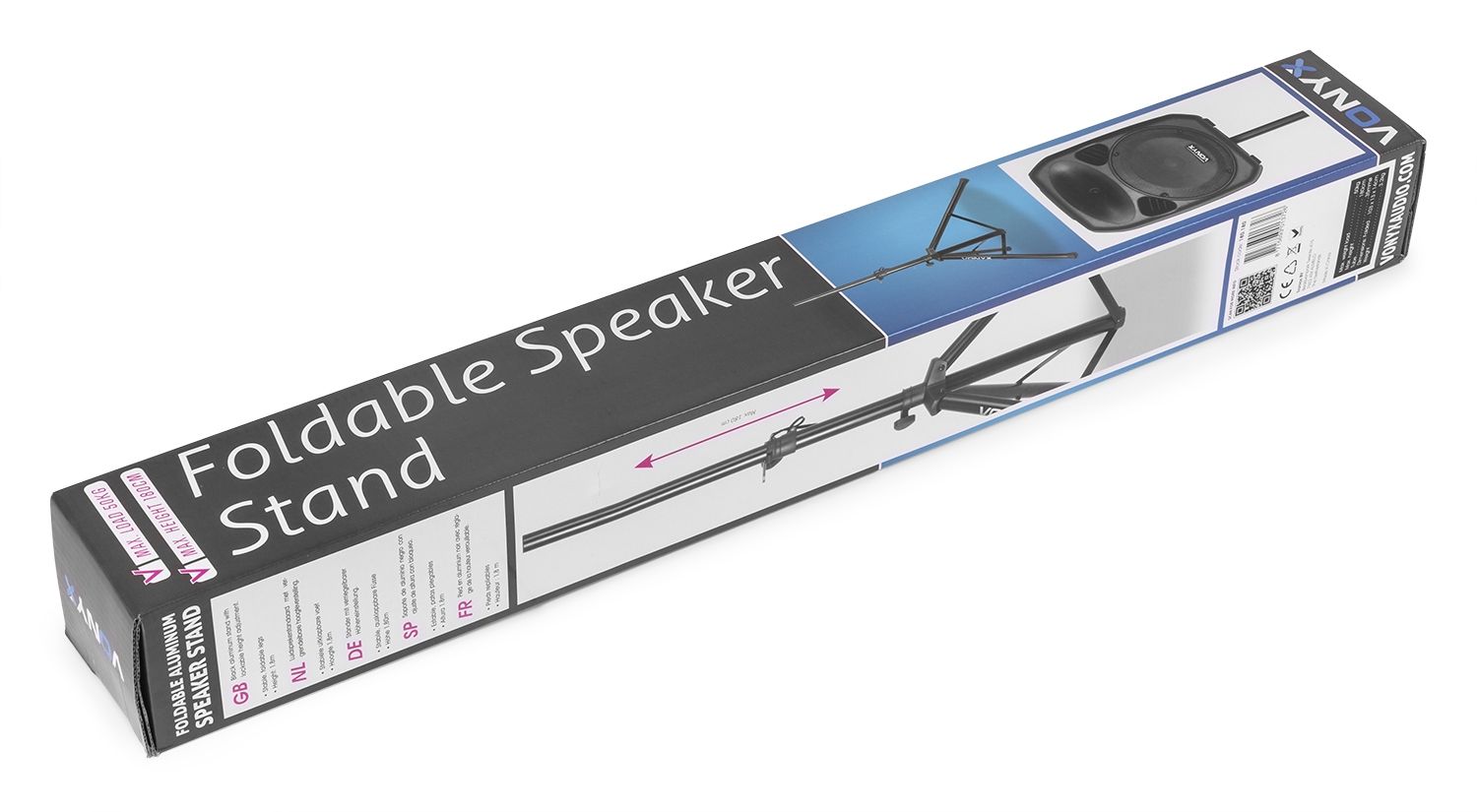 LS01 Speaker Stand black
