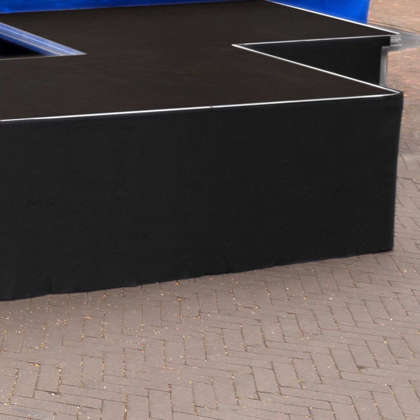 SKIRT-S40 Stage Skirt Poly Straight 6m x 40cm