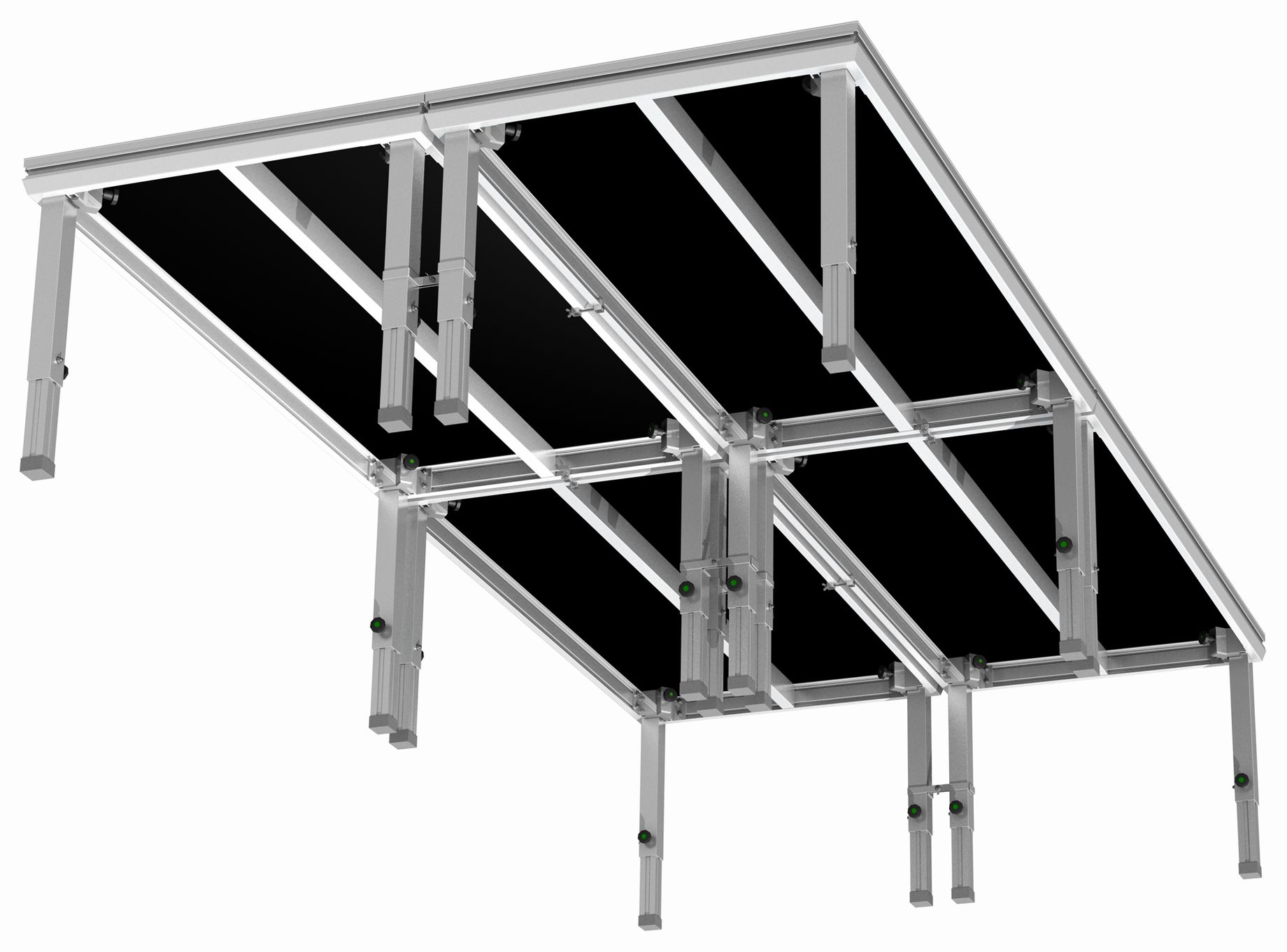 750LTL2 Stage Leg to Leg Clamp (2 legs)