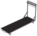TROLV stage Platform Trolley Vertical