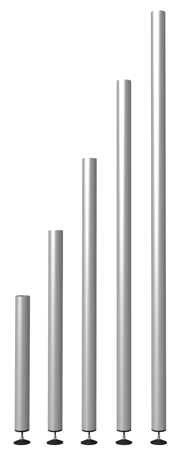 750RAL Stage Round leg 20 - 23cm (set of 4)
