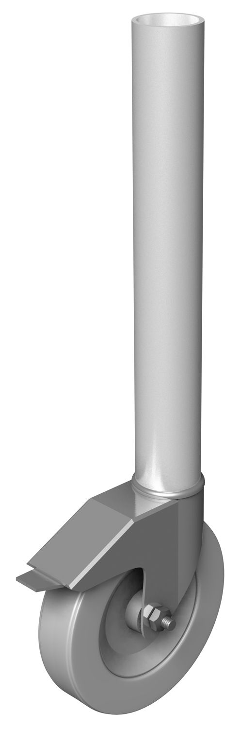 750RLW Stage Round leg 30cm with wheel + brake