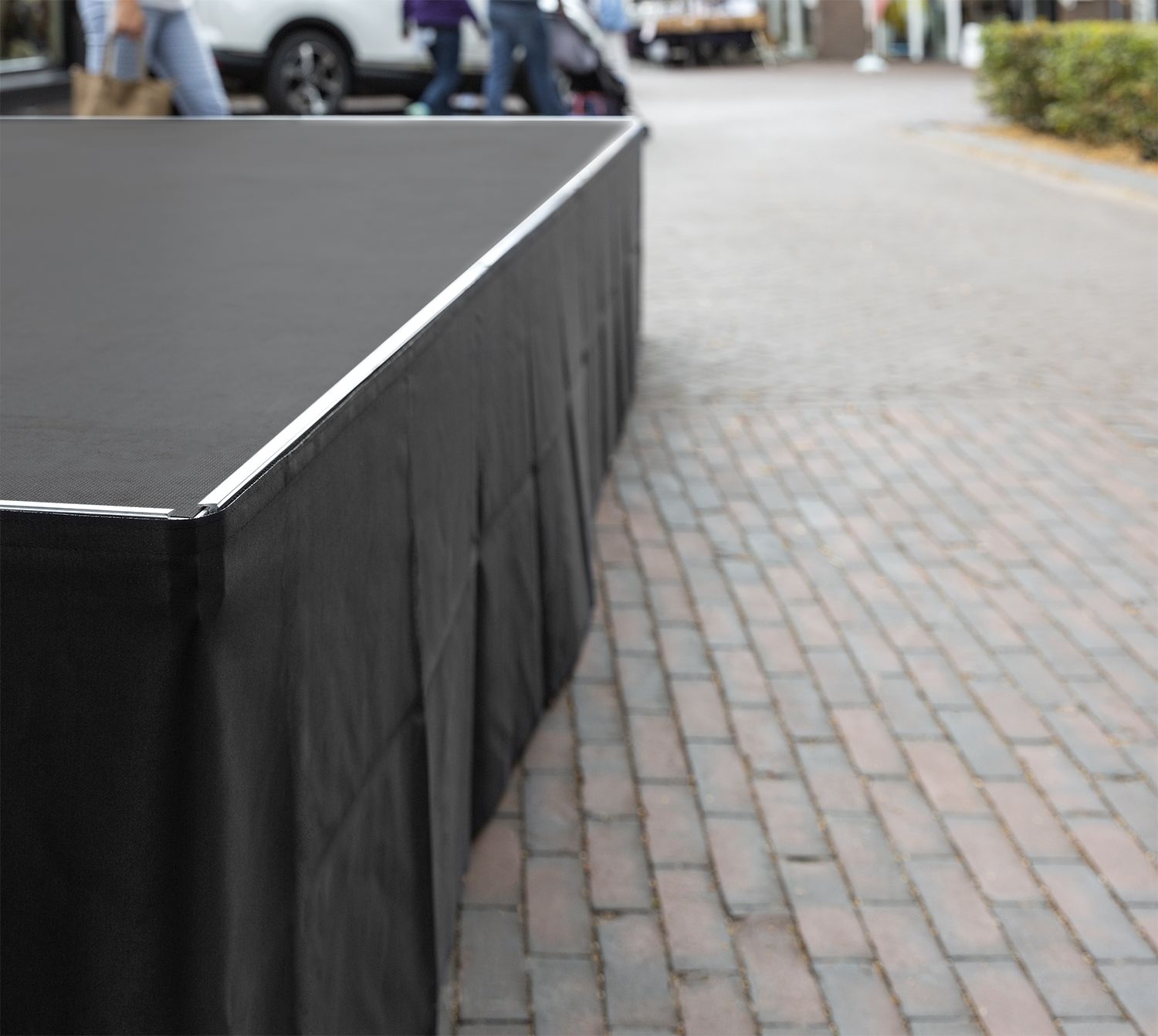 SKIRT-S60 Stage Skirt Poly Straight 6m x 60cm
