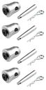 P30 Set of 4 Half Cone Connectors