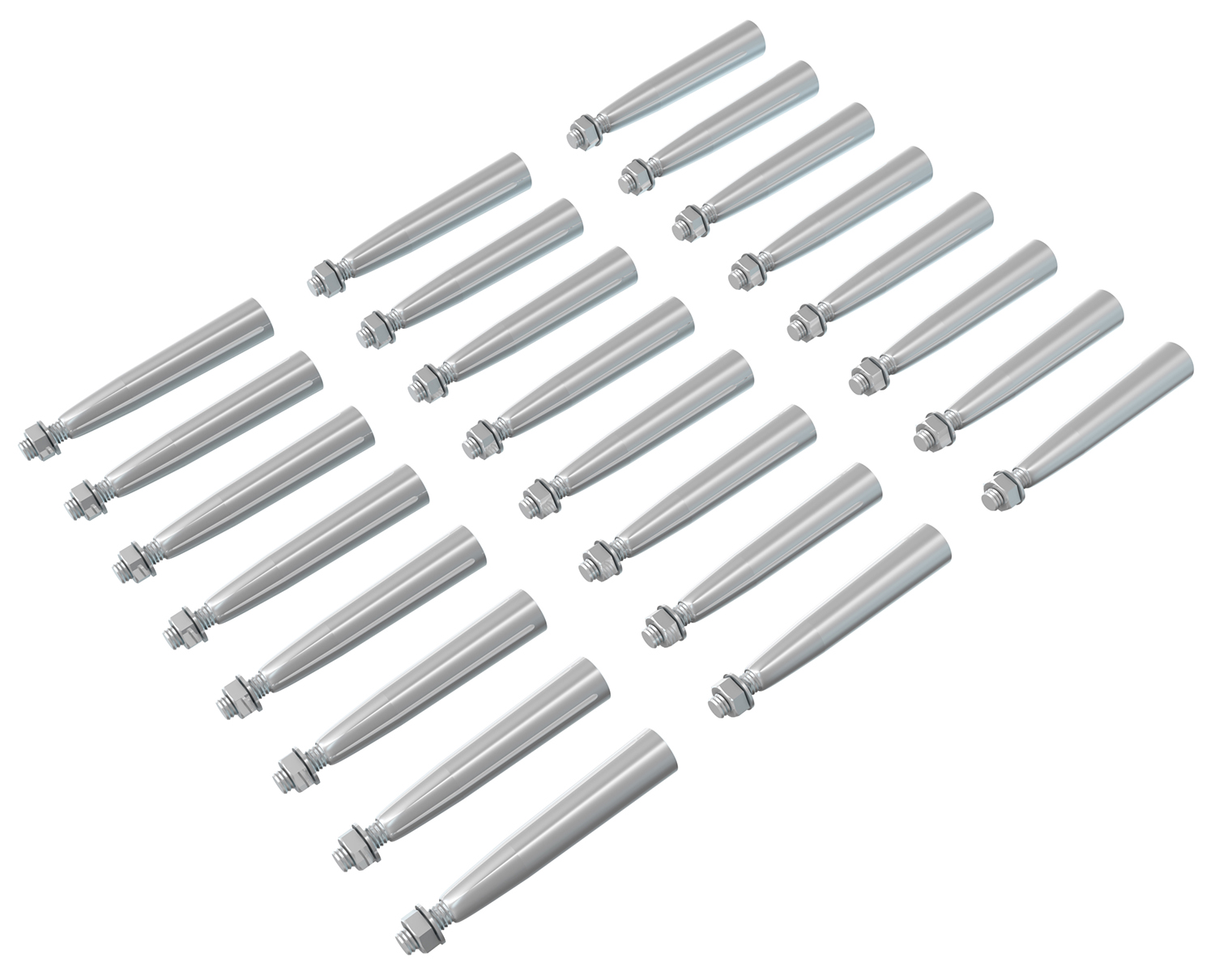 P-Spigot with Thread Set 24pcs
