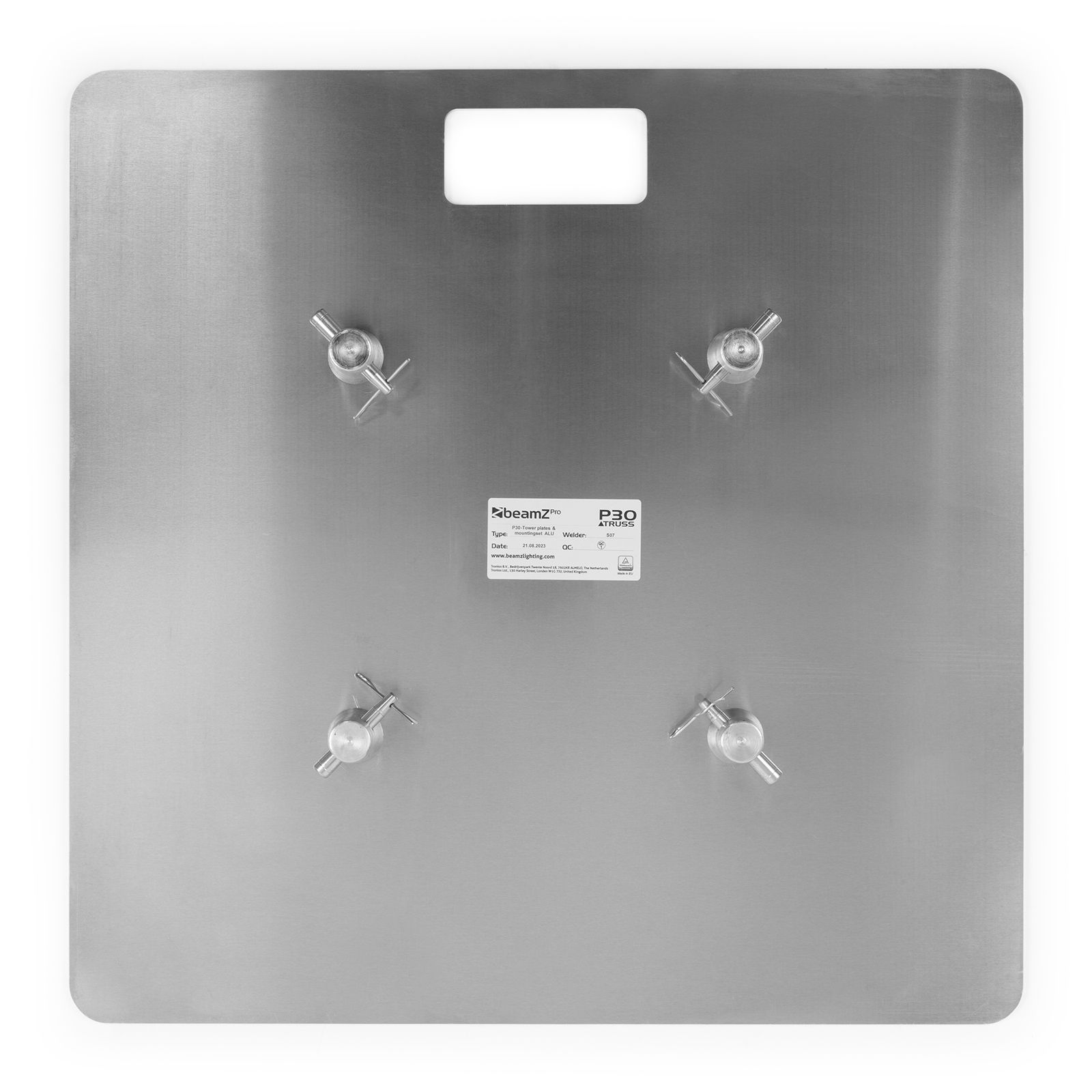 P30 Tower plates & mounting set aluminium