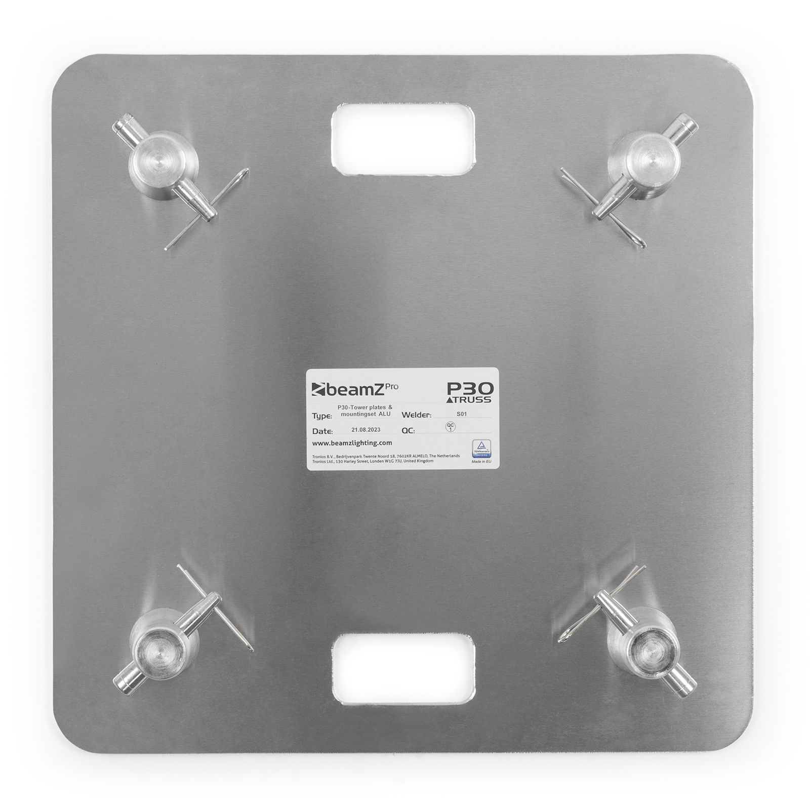 P30 Tower plates & mounting set aluminium