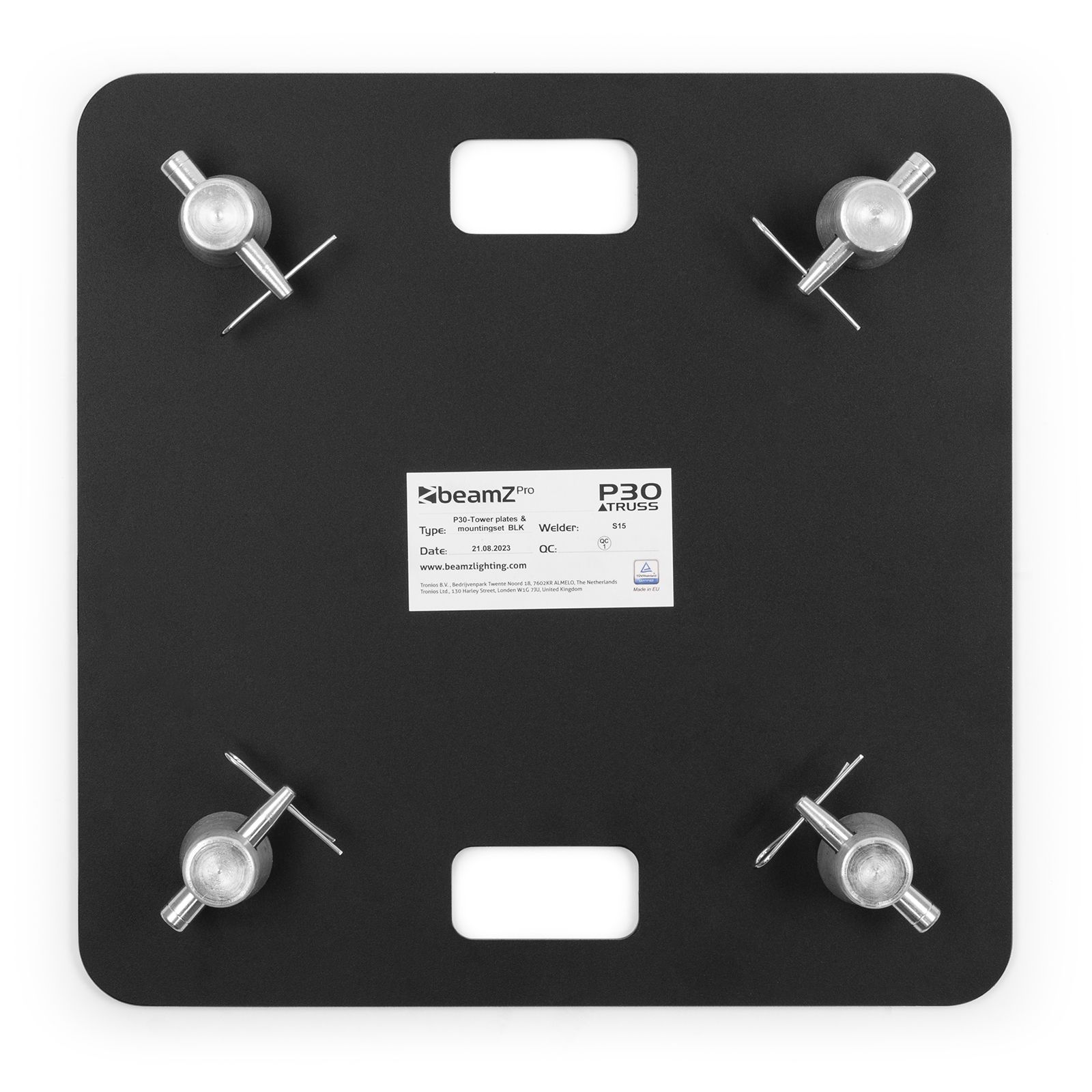 P30 Tower plates & mounting set black