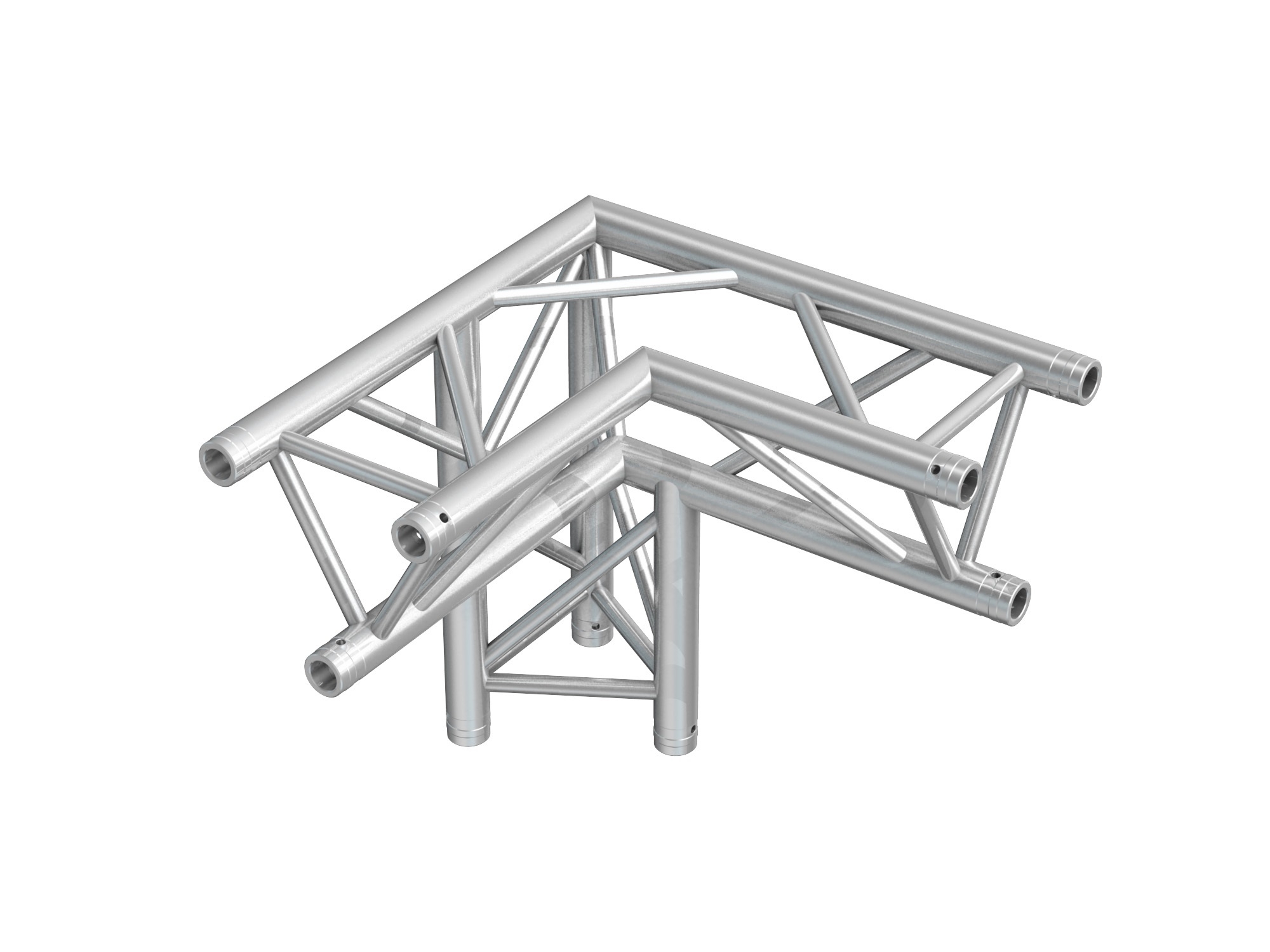 P33-C34 Truss 3-way 90º apex down left