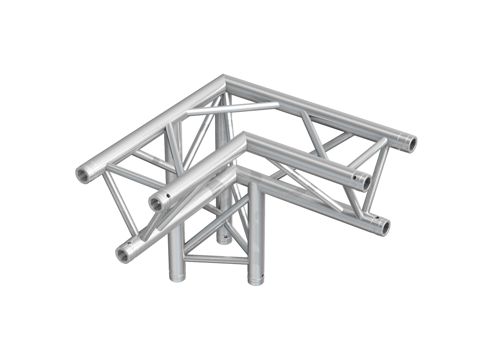 P33-C34 Truss 3-way 90º apex down left