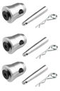 P33 Set of 3 Half Cone Connectors