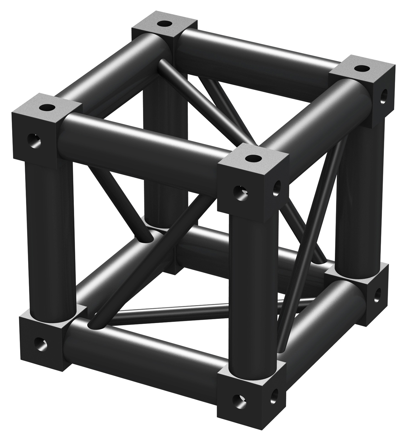 P30-MCB Truss Multi Connection Box black