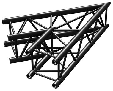P30-C19 Truss 2-way corner 45º Black