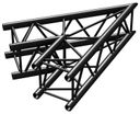 P30-C19 Truss 2-way corner 45º Black